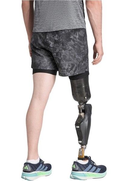 Performance JN9680 Own The Run Spray Dye 2-In-1 Short