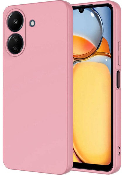 Poco C65 Kılıf Içi Telefonu Çizmeyen Kadife Kaplı Dışı Soft Yapılı Esnek Lansman Kapak Ryc/mara