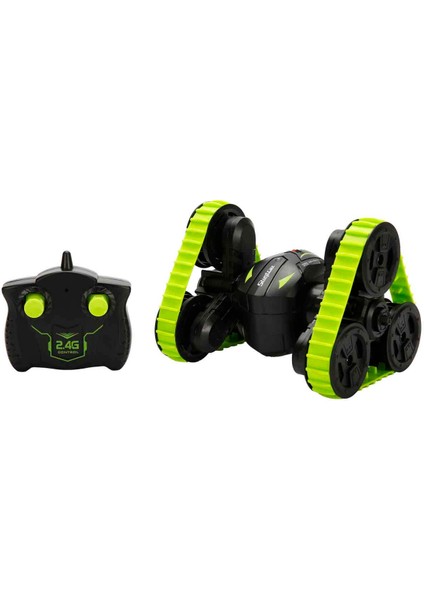 Işıklı USB Şarjlı Uzaktan Kumandalı Akrobasi Arabası