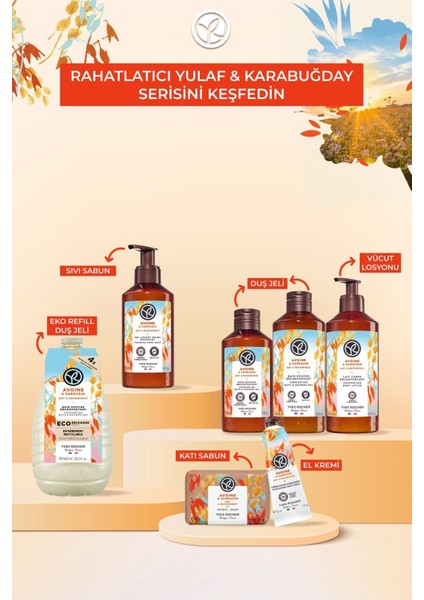 Duş Jeli - Nemlendirici Rahatlatıcı Yulaf & Karabuğday - SLS,SLES İçermez,Vegan-200ml indirimleri