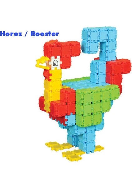 Renkli 500 Parça Esnek Tangle Seti, Eğlenceli ve Renkli Puzzle Oyunu fırsatları