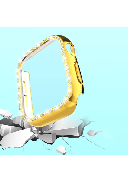 - ​​​Apple Watch 10 46mm - Kasa Koruyucu Sert PC Koruyucu - Gard 05 - Starlight - T33972 indirimleri