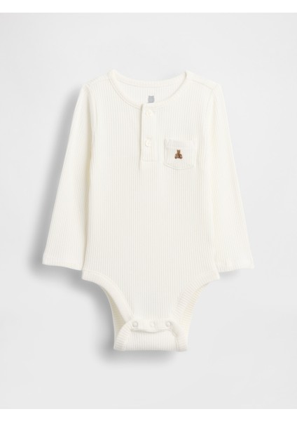 Bebek Beyaz First Favorites Tinyrib Bodysuit