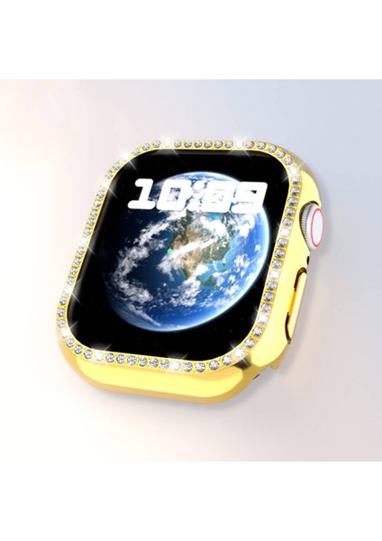 - ​​​Apple Watch 10 42mm - Kasa Koruyucu Sert PC Koruyucu - Gard 05 - Gold - T33971 indirimleri