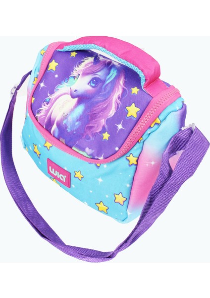 Wıa SW019 Unicorn - 3' Lü Okul Çantası Seti - Sırt ve Beslenme Çantası + Kalemlik indirimleri