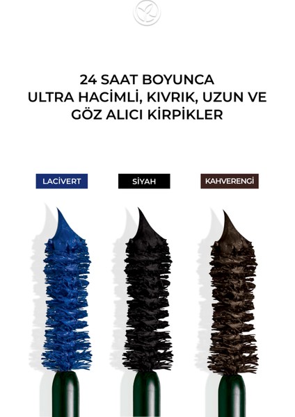 Yoğun Hacim Veren Uzatıcı Kıvırıcı Maskara-Metamophose-Lacivert-48666