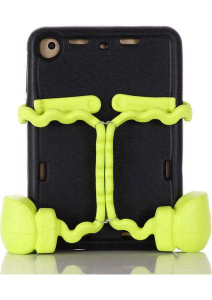 - Apple iPad Mini 5 - Tablet Kılıfı Çocuklar için Eva Boxer Tablet Silikon Kılıf - Siyah - T16094