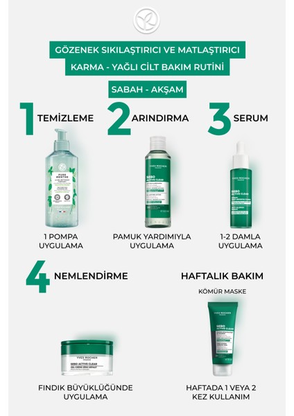 Karma/Yağlı Cilt Nemlendirici Krem-Çinko&Salisilik Asit-Sebo Active Clear Botanik Kompleks-50ml