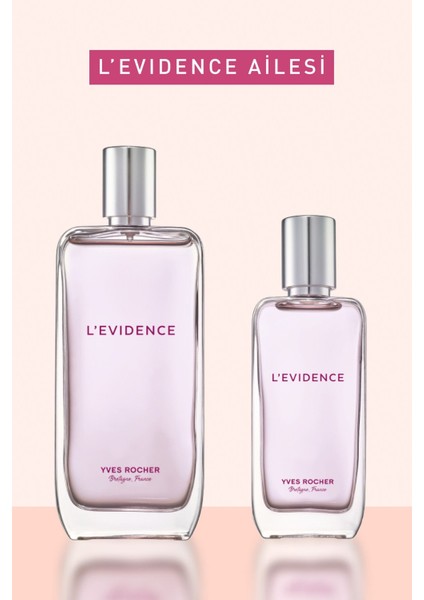 L'evidence EDP- Comme Une Evidence- Kadın Parfüm-Vegan-100ml