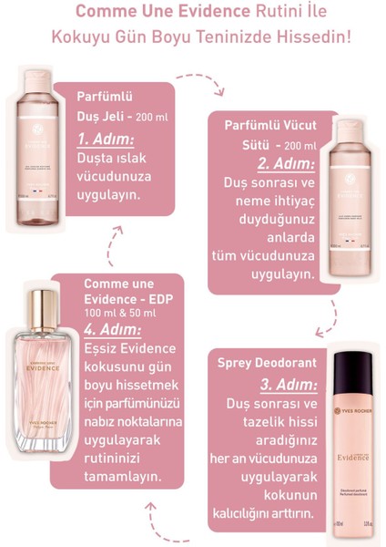 Comme une Evidence EDP- Comme Une Evidence- Kadın Parfüm-50ml