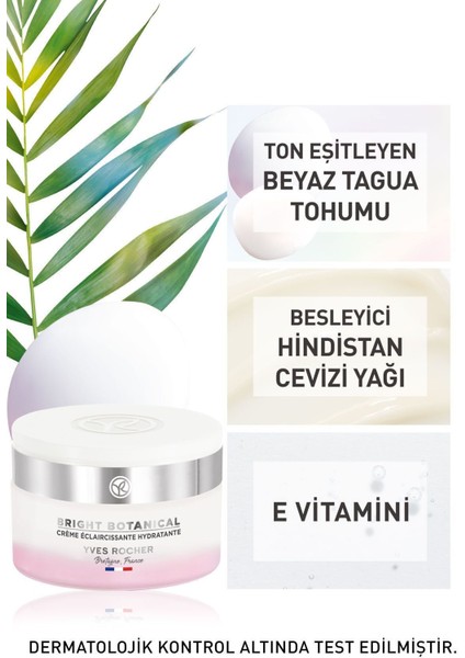 Bright Botanical-Leke Karşıtı, Aydınlatıcı, Ton Eşitleyen Günlük Bakım Kremi-50ml fırsatları