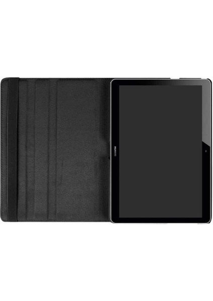 - Huawei MediaPad T3 10 inc - Tablet Kılıfı 360 full Korumalı Yatay Dikey Dönebilen Standlı Kılıf - Kırmızı - T9965