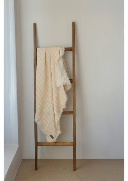 Turuncu Çizgili 4 Katlı Müslin Battaniye 110x110cm 4 Katlı Müslin Bebek Battaniye %100 Pamuk Müslin Battaniye Çocuk Müslin Örtü AĞIZ MENDİLİ HEDİYE modelleri