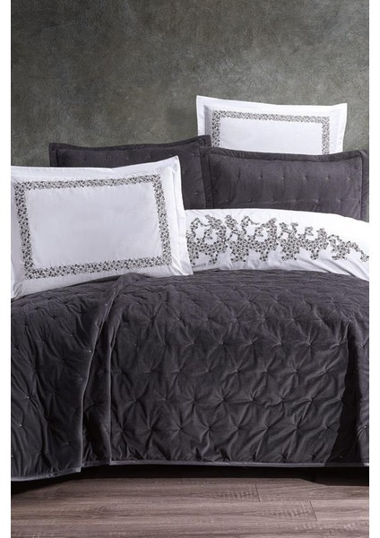 Stella 10 Parça Çeyiz Seti Antrasit