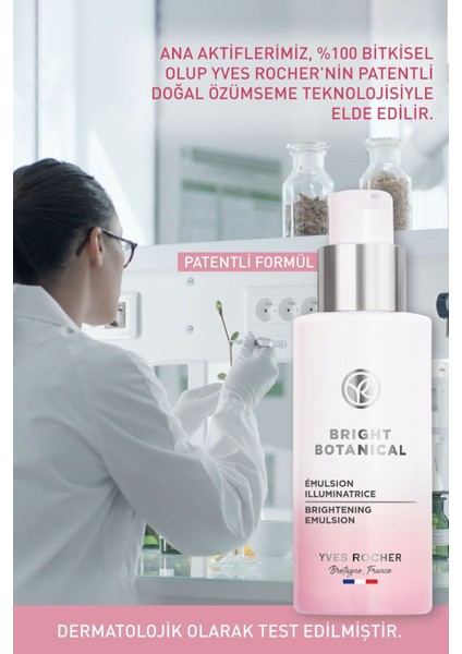 Leke Ve Kırışık Karşıtı Bitkisel Bakım Bright Botanical - E Vitamini - 30 Spf Emülsiyon Krem-50 ml
