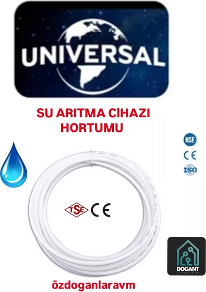 Homend -Savora -Aqua -Ugur Su Arıtma Hortumu 3 Metre fiyatları