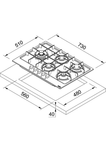 Ocak Fhma 755 4g Dcl Oy C 106.0572.276 fiyatları