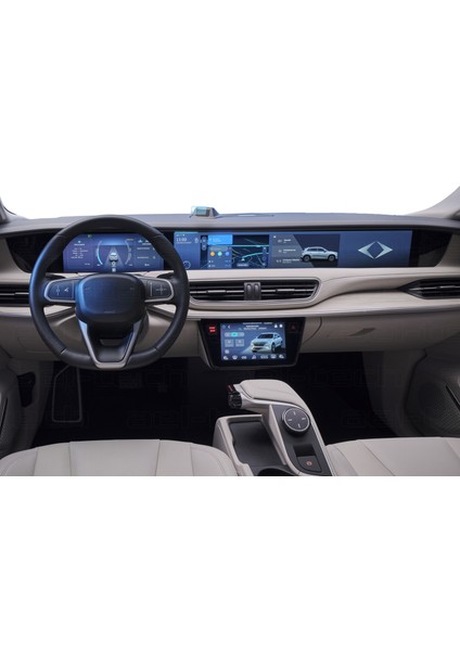 Mat Togg T10X Dijital Gösterge Yolcu Bilgi Iç Merkezi Kontrol Ekran Uyumlu Mat Nano Ekran Koruyucu 3 Lü Set fiyatları