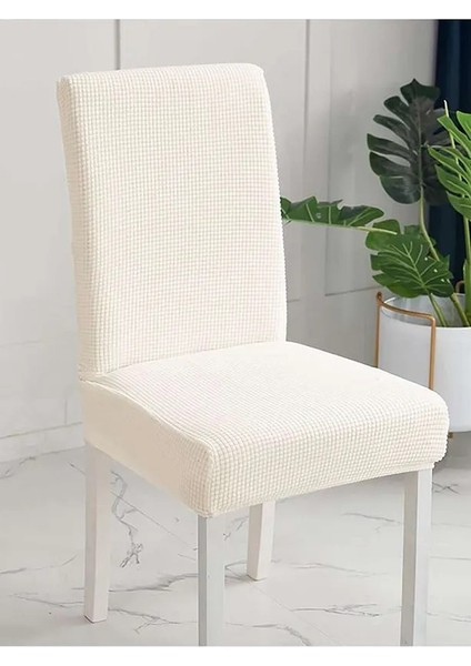 Sandalye Kılıfı, Sandalye Örtüsü Yıkanabilir Lastikli ve Esnek 1 Adet