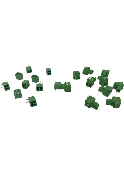 2 Kutuplu 90 Derece 3.81mm Baskılı Devre (Pcb) Klemens Seti (Dişi + Erkek) fiyatları