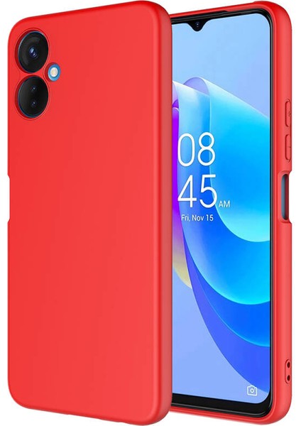 Tecno Spark 9 Pro Kılıf Içi Telefonu Çizmeyen Kadife Kaplı Dışı Soft Yapılı Esnek Lansman Kapak Ryc/mara
