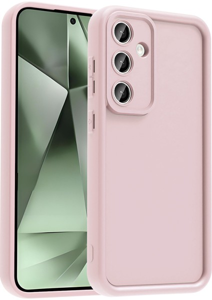 Samsung Galaxy S24 Fe Kılıf Esnek ve Yumuşak Dokulu Telefonu Çizmeyen Soft Silikon Kapak Royal Case/ananas