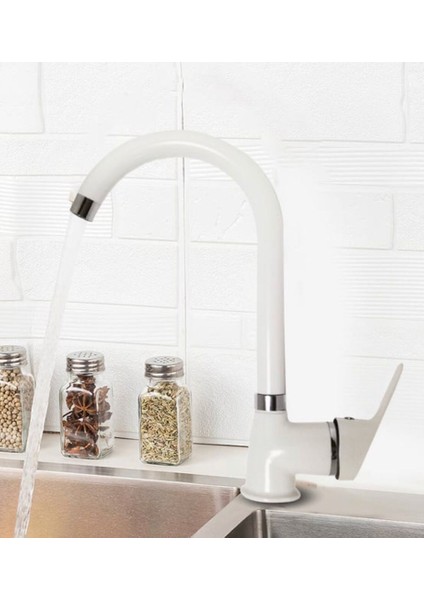 Dalyan Mat Beyaz Nano Teknoloji Mutfak Bataryası DL-318 fırsatları