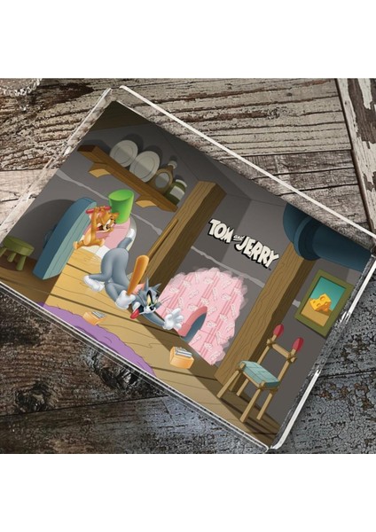 Naughty Tom & Jerry Pleksi Tepsi - 40X24 cm (Warner Bros Lisanslı Üründür) fiyatları