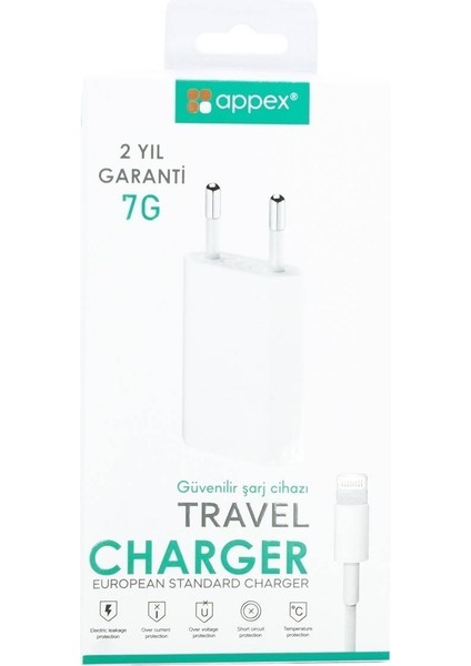 iPhone Lightning Şarj Cihazı Appex