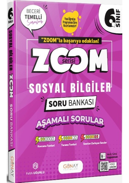 6. Sınıf Sosyal Bilgiler Soru Bankası Zoom Serisi 2026