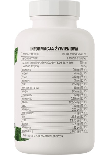 Ksm-66 Vit&min 120 Tablet