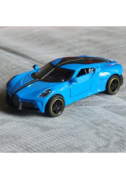 1:43 Diecast Metal Bugatti Mavi – Açılır Kapı, Detaylı Iç Mekan, Koleksiyonluk Model fiyatları