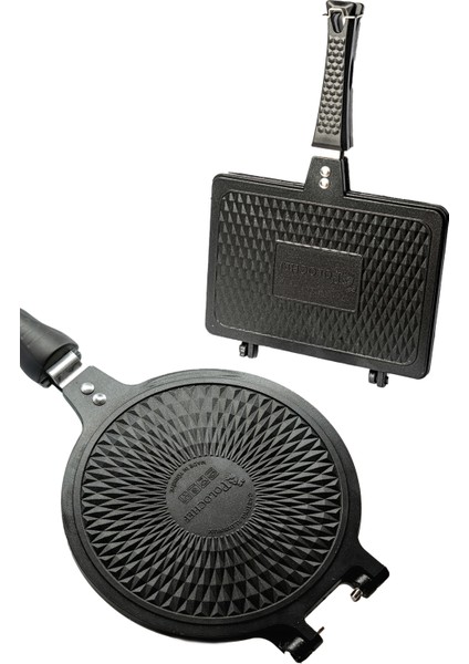 Granit Waffle ve Tost Tavası Seti indirimleri