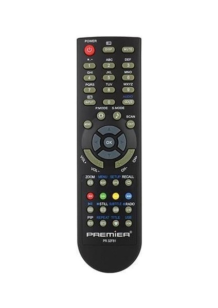 32F81 LCD LED Tv Kumandası