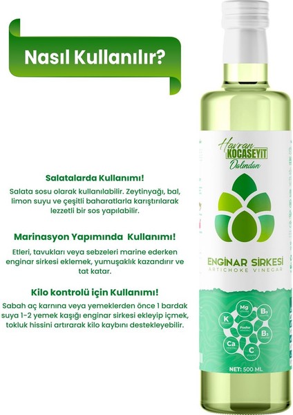 Enginar Sirkesi modelleri