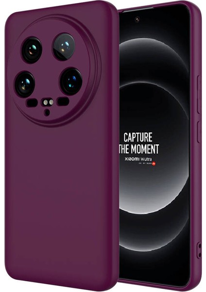 Xiaomi Mi 14 Ultra Kılıf Içi Telefonu Çizmeyen Kadife Kaplı Dışı Soft Yapılı Esnek Lansman Kapak Ryc/mara