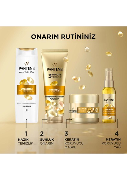 Saç Bakım Yağı Özlü Onarıcı E Vitaminli 100ml