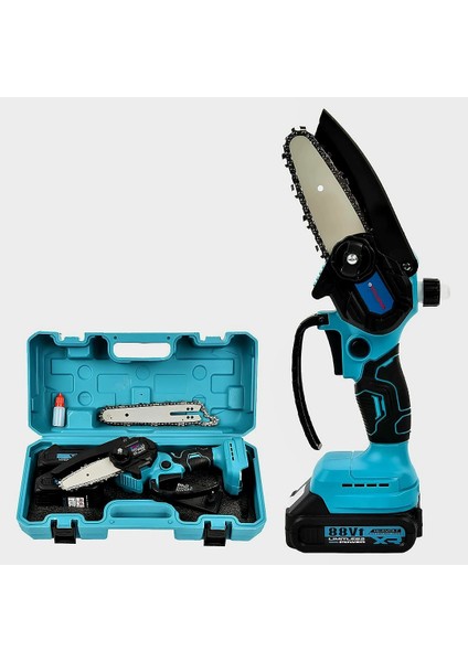 Otomatik Yağlamalı Extra Güçlü 88VF Şarjlı Dal Budama Testeresi 10CM Pala 5p EEA383