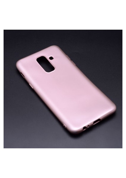 Samsung Galaxy A6 2018 Kılıf Esnek Yapılı Ince Slim Silikon Kapak Ryc/premier