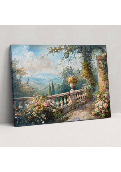 Barok Tarzı Resim Duvar Sanatı - Kanvas Tablo Duvar Sanatı