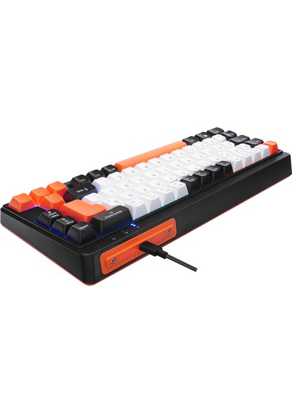 Emachines EAK810 Oyuncu Klavyesi Rainbow Aydınlatma Mini Klavye Türkçe Q Gaming Klavye indirimleri