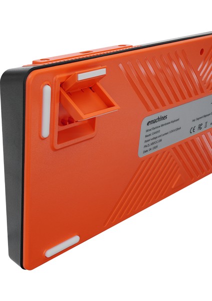 Emachines EAK810 Oyuncu Klavyesi Rainbow Aydınlatma Mini Klavye Türkçe Q Gaming Klavye