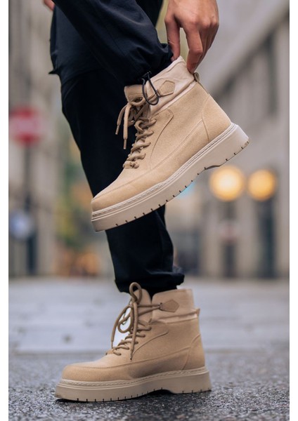 Erkek Süet Bot Kum MN225 modelleri