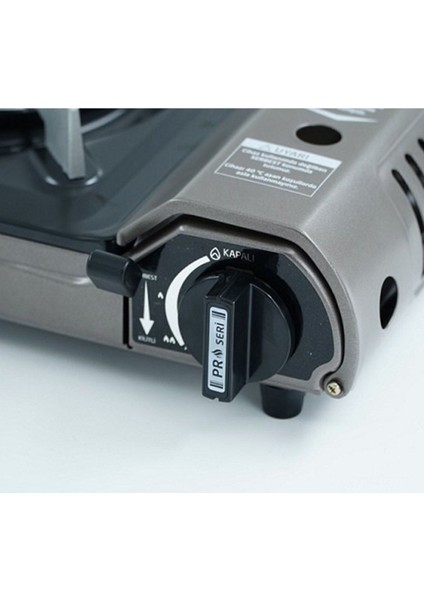 Tekli Portatif Kamp Ocak Gaz Stop Emniyetli + 3 Adet 227 Kartuş modelleri