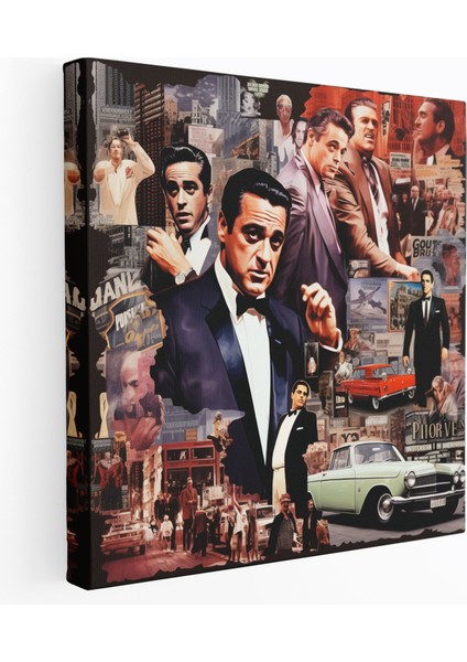 Goodfellas Sanatsal Kanvas Tablo - Efsanevi Sahneler Kanvas Duvar Sanatı Ev Dekorasyonu