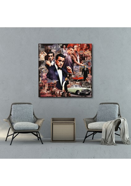 Goodfellas Sanatsal Kanvas Tablo - Efsanevi Sahneler Kanvas Duvar Sanatı Ev Dekorasyonu modelleri