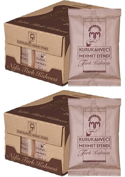 Türk Kahvesi 100 GR (50'Li Set) (2 Koli*25)