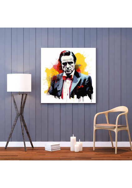 Godfather Pop Art Kanvas Tablo - Modern Tarzda Ev Dekorasyonu Için fiyatları