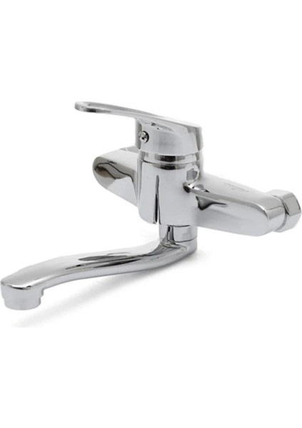 Dalyan Duvardan Aplik Mutfak Eviye Bataryası Oynar Borulu DL-312 modelleri