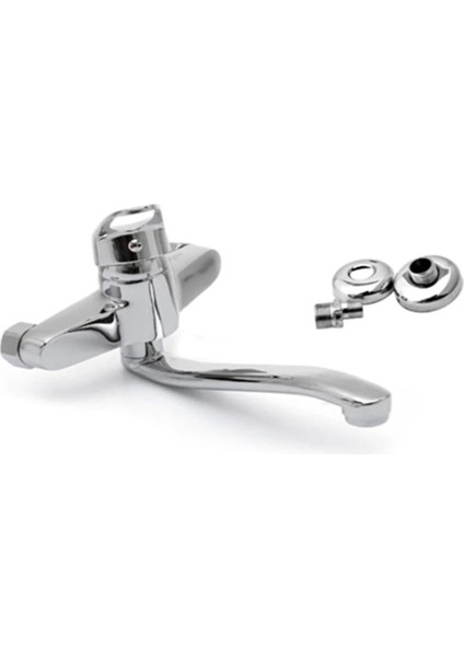 Dalyan Duvardan Aplik Mutfak Eviye Bataryası Oynar Borulu DL-312 fırsatları